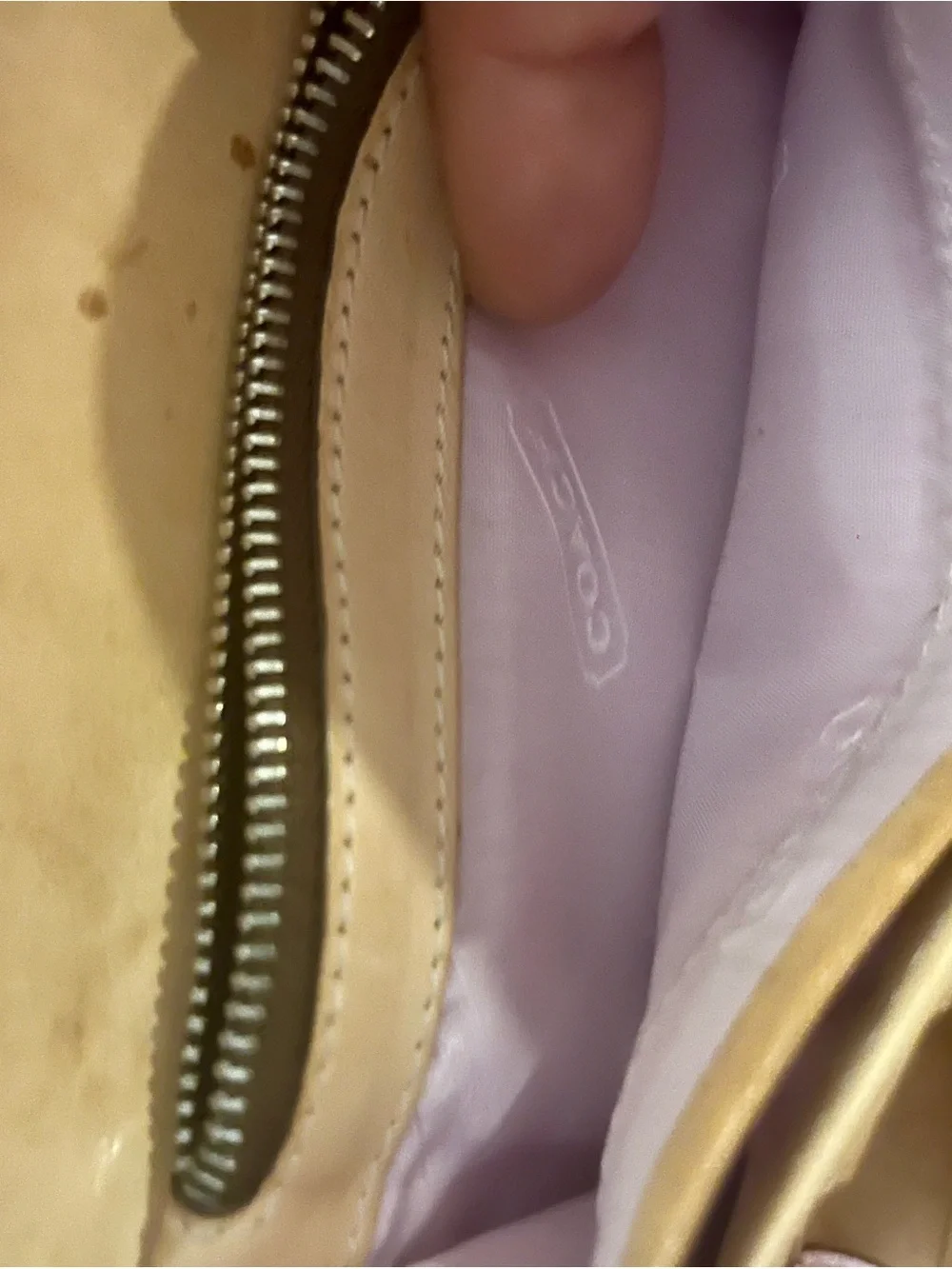 Coach damaged see